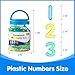 Odoorgames 48 Pcs Translucent Numbers Light Table Toys Manipulatives and Accessories for Enhanced Learning Fun - Image 4