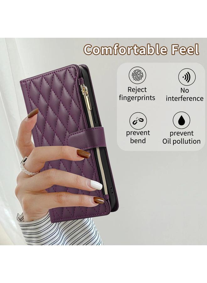 اس-توب جراب لهاتف Samsung Galaxy A51 4G جراب جلدي بسحاب معيني الشكل - Image 5