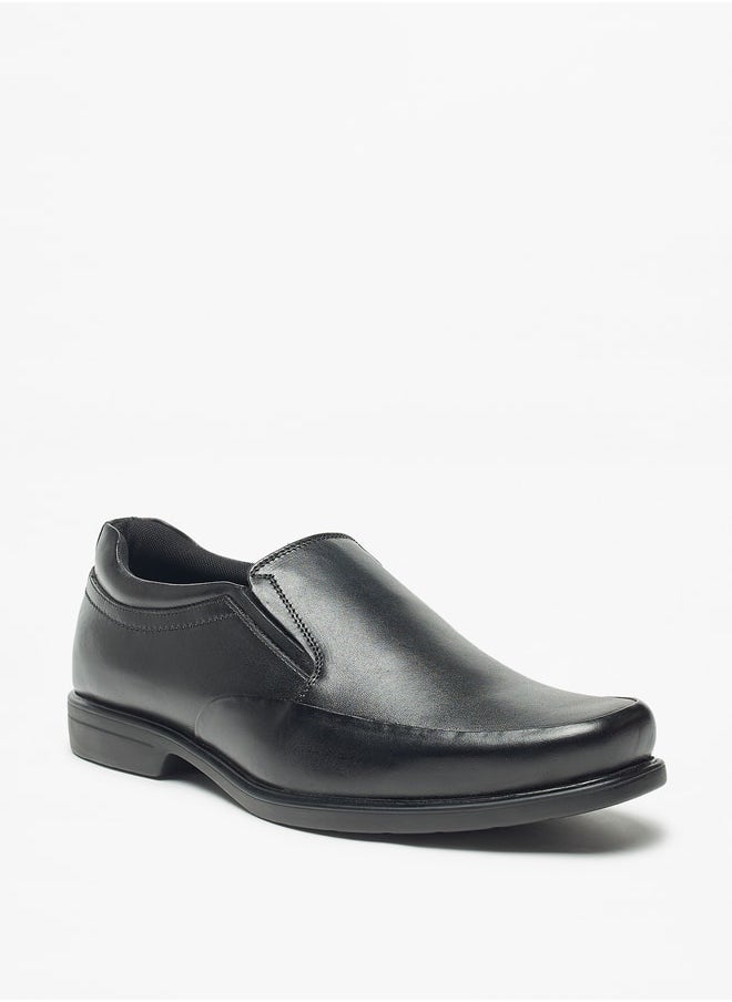 DUCHINI Men's Solid Slip-On Loafers  - Image 1