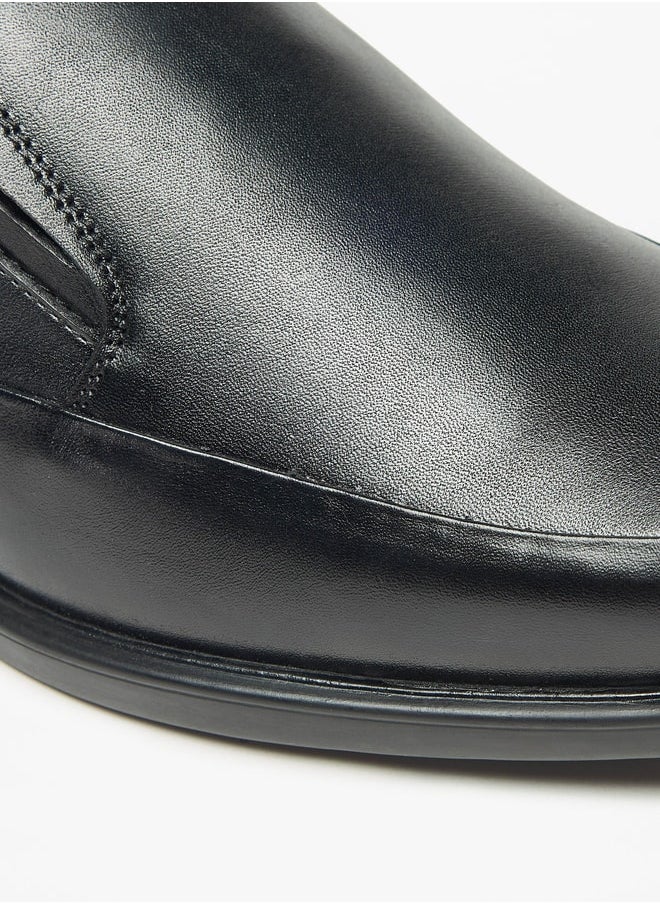 DUCHINI Men's Solid Slip-On Loafers  - Image 5