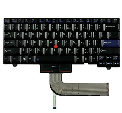 aGood US Layout Non-Backlit Laptop Keyboard with Trackpoint for Lenovo Thinkpad L410 L412 SL410 SL410K SL510 L510 L512 SL510K 45N2353 - Image 1