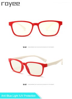Royee Kids Anti Blue Light Glasses,Children Anti Eyestrain Computer Glasses, Gaming Eyewear UV400 Protection and Super Light TPEE Frame for Boys Girls and  Age 3-12  - Image 3