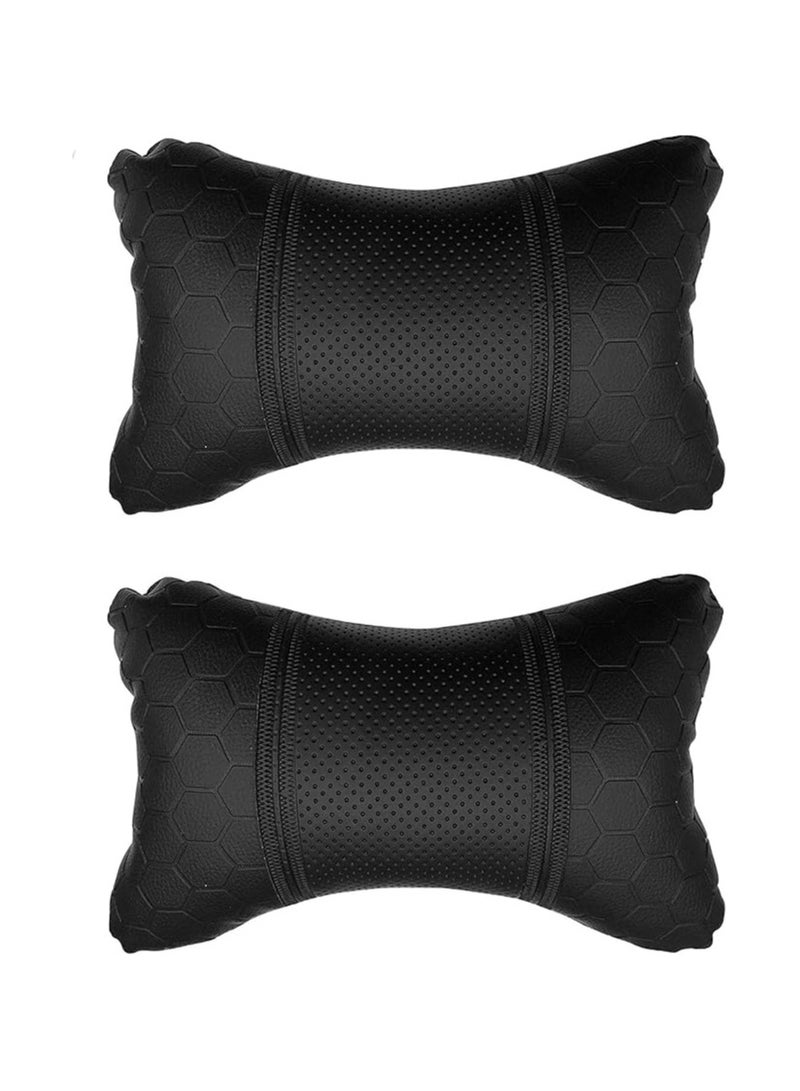 Adroitz Adroitz Car Cushion Set for Universal in Black (Set of 2) - Image 1