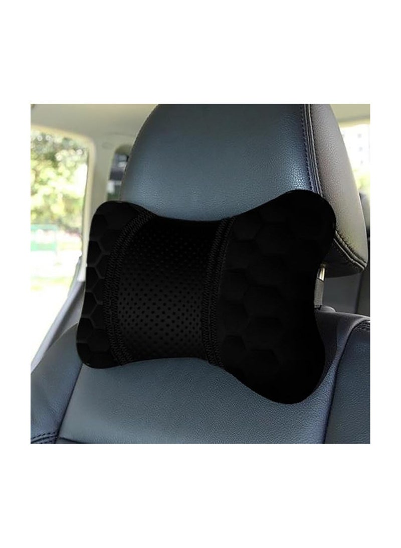Adroitz Adroitz Car Cushion Set for Universal in Black (Set of 2) - Image 4
