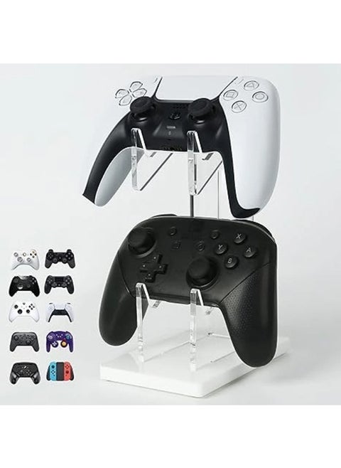 Dual Universal Controller Holder Gaming Accessories, Suitable for Almost All Controllers, Controller Stand Bracket for Xbox ONE PS4 PS5 STEAM PC