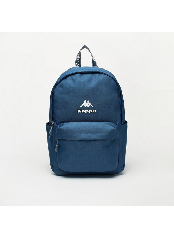 كابا حقيبة ظهر مدرسية للأولاد بطبعة شعار مع أحزمة قابلة للتعديل وإغلاق بسحاب - Image 1