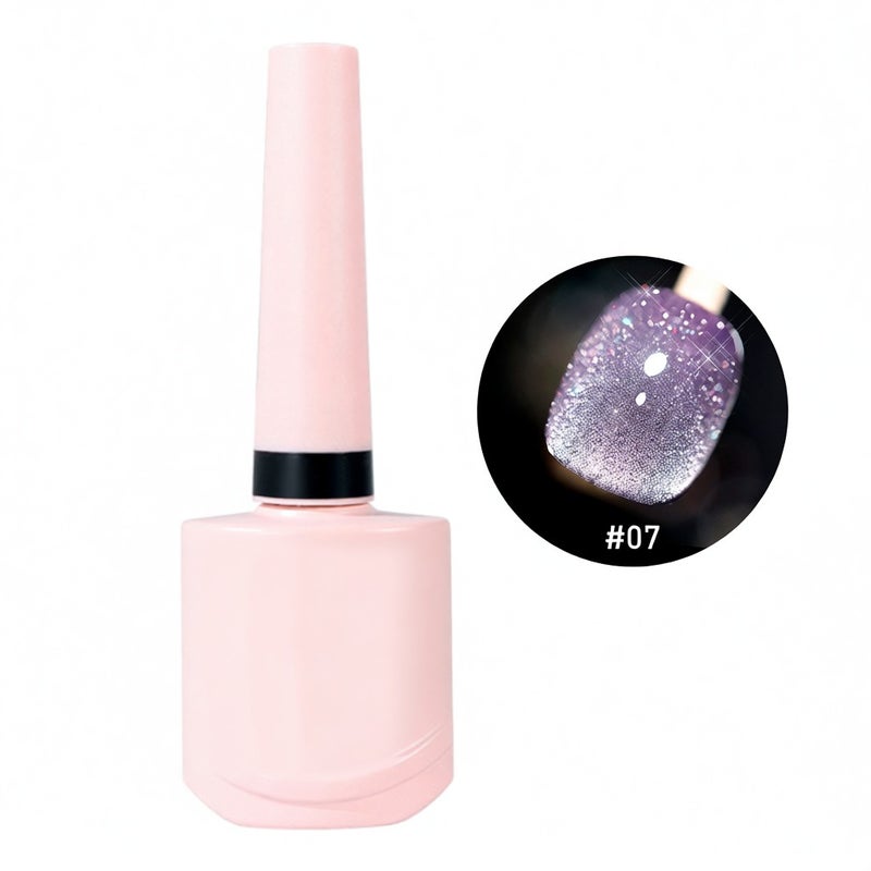 ANNIES Cats Eye Reflective Glitter Nail Glue Fashion Sparkling Diamond Nail Glue DIY Nail Art Fingernail Decoration - Image 1