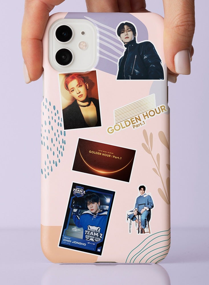 K-POP ATEEZ 96Pcs GoldenHour Sticker Pack  2025 Sticker Kpop merch Waterproof Vinyl Sticker For Laptop Water bottle Cartoon sticker  - Image 3