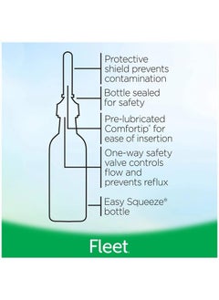 Fleet Laxative Saline Enema for Constipation | 4.5 fl oz | Pack of 6  - Image 4