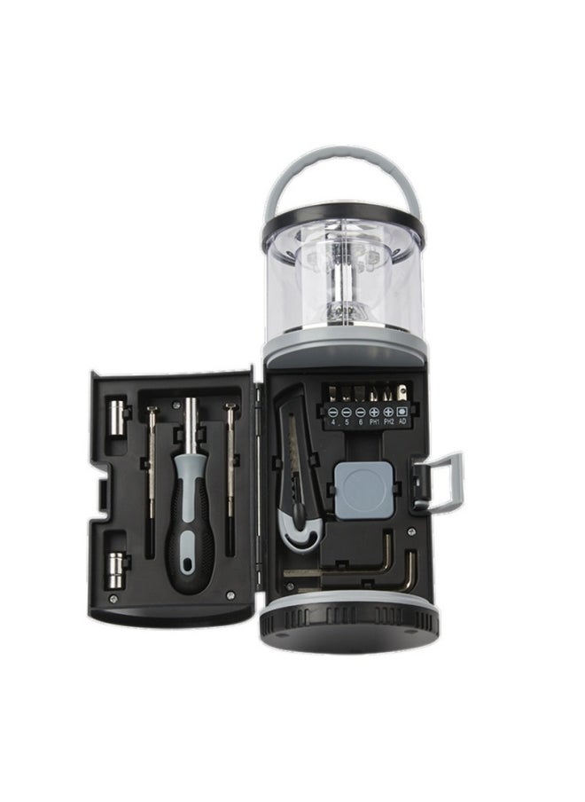 General Outdoor household camping lamp tool set portable lamp horse lamp hardware tool set  - Image 1