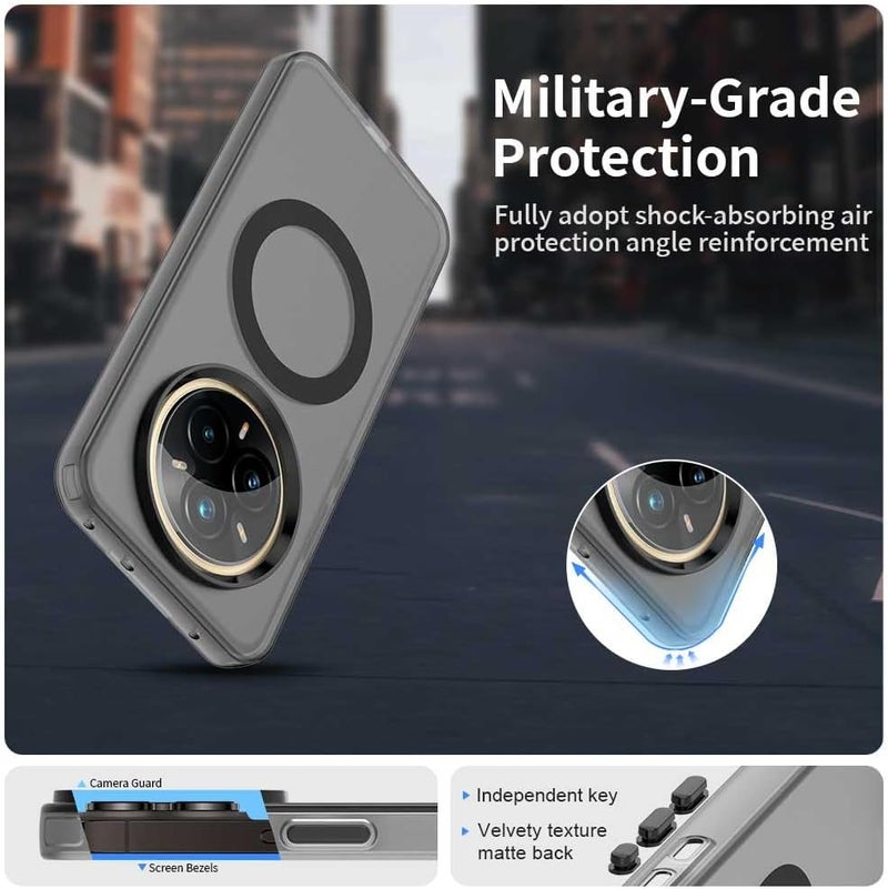 Mingwei Case For Realme 14 Pro+ 5G Clear Soft Tpu Shock Absorption Slim Lightweight Shockproof Cover Hybrid Protective Case Black, Realme 14 Pro+ - Image 1