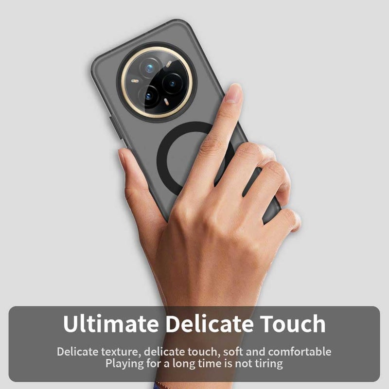 Mingwei Case For Realme 14 Pro+ 5G Clear Soft Tpu Shock Absorption Slim Lightweight Shockproof Cover Hybrid Protective Case Black, Realme 14 Pro+ - Image 4