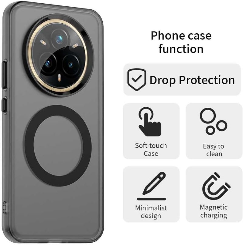 Mingwei Case For Realme 14 Pro+ 5G Clear Soft Tpu Shock Absorption Slim Lightweight Shockproof Cover Hybrid Protective Case Black, Realme 14 Pro+ - Image 3