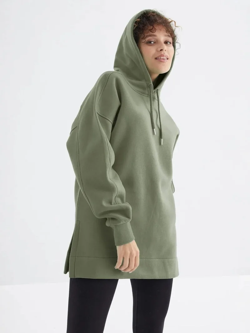 تومي لايف TOMMY Oversized Hooded Sweatshirt With Pocket