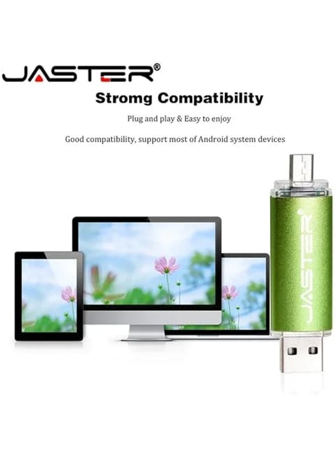 128GB Silver Type C Adapter USB 2 0 Flash Drive Metal Pen Drive Memory Stick U Disk - Image 5