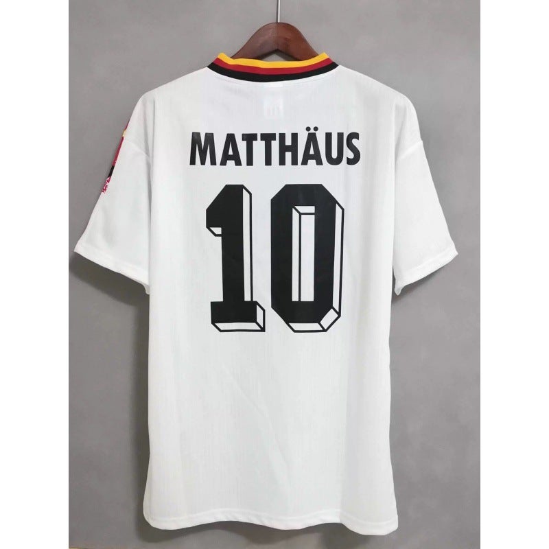 Vintage Jersey Classic Nostalgic Replica Football Uniform Germany France Team Uniform Mateus Henri Zidane Jersey - Image 1