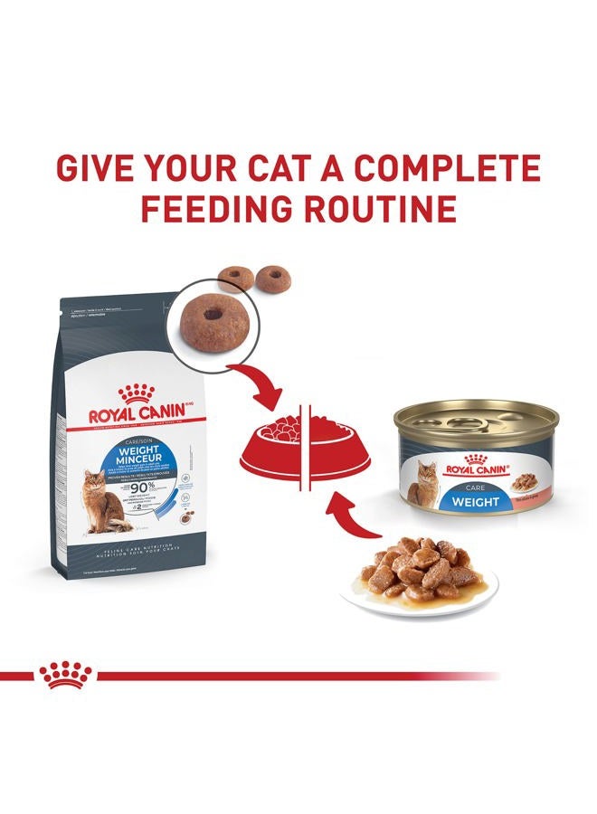 Royal Canin Feline Weight Care Thin Slices in Gravy Canned Adult Wet Cat Food, 3 oz can (24-count) - Image 5