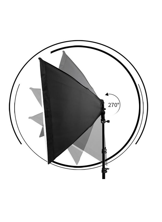 NEELABIL Photography Studio Light Photo Softbox Lighting Kit With 80 Inch Stand E27 Socket Remote  - Image 4