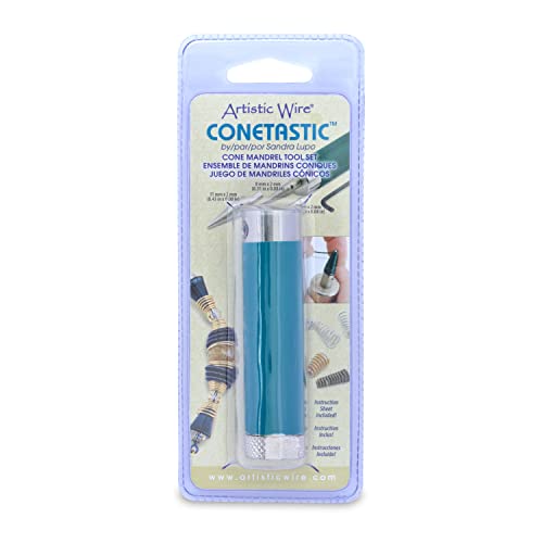 Artistic Wire Conetastic Cone Mandrel Set, 5 mm x 2 mm / 0.20 in x 0.08 in, 8 mm x 2 mm / 0.31 in x 0.08 in, 11 mm x 2 mm / 0.43 in x 0.08 in - Image 1