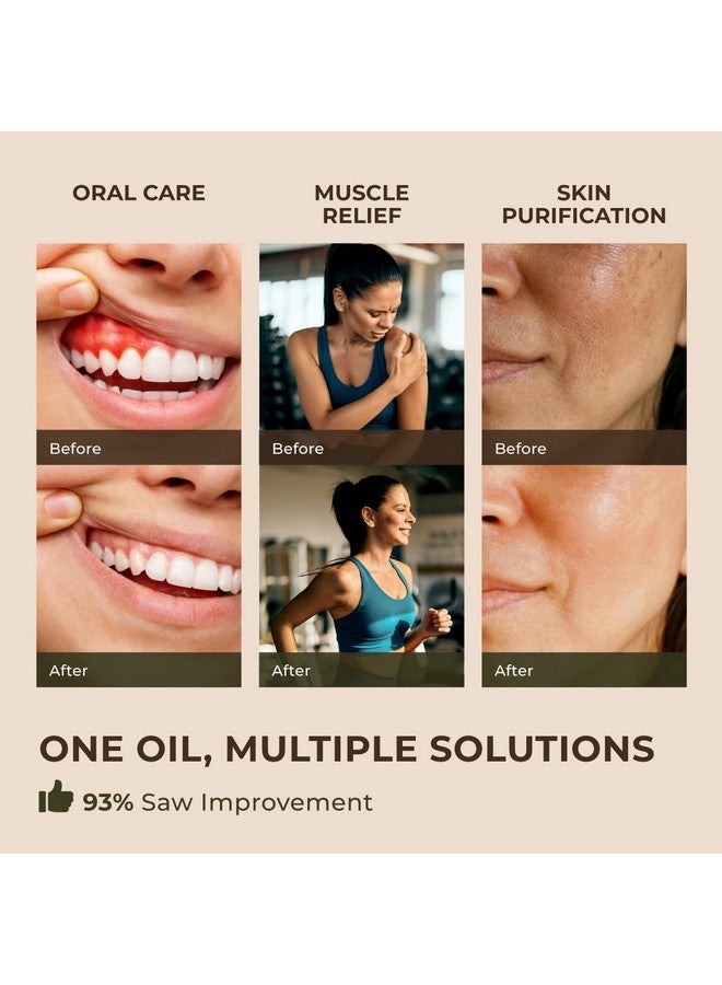 Gya Labs Clove Essential Oil for Teeth & Gums - 0.34 Fl Oz - 100% Pure Natural Clove Oil for Oral Care, Hair, Skin & Candle Making - Earthy Spicy Scent - Image 5