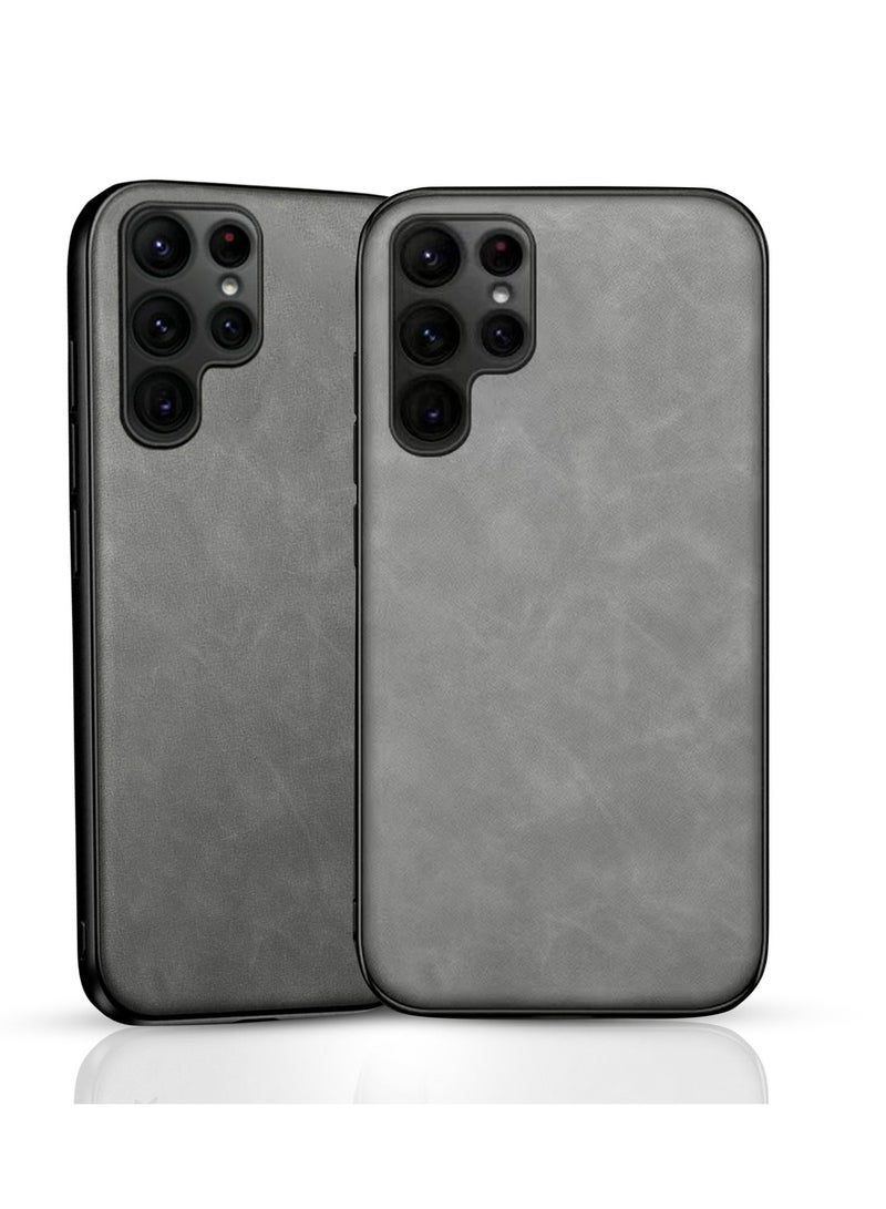 Mmmon Compatible With Samsung Galaxy S25 Ultra Case,Back Cover Case For Samsung Galaxy S25 Ultra,Grey - Image 1