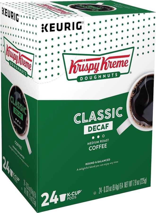 Krispy Kreme Doughnuts Decaf K-Cup Portion Pack for Keurig Brewers, 24 Count - Image 2