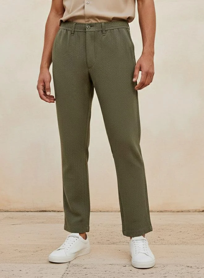 Men Regular Fit Trousers