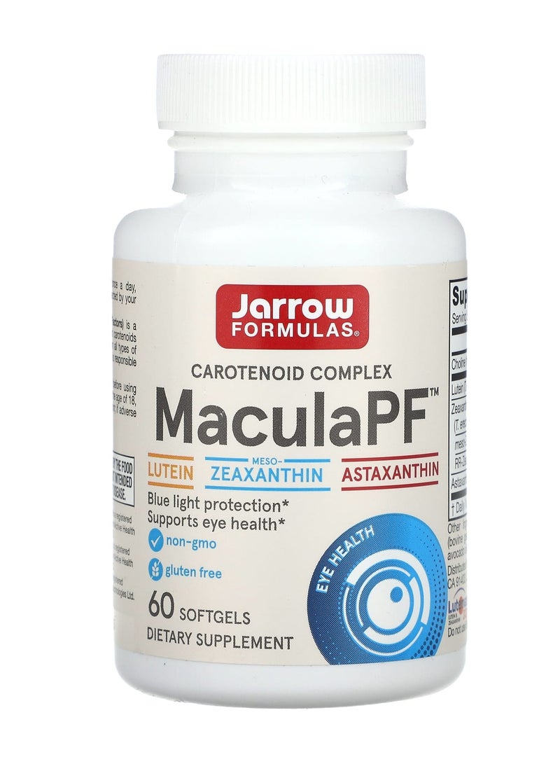 jarrow formulas MaculaPF, Carotenoid Complex, 60 Softgels