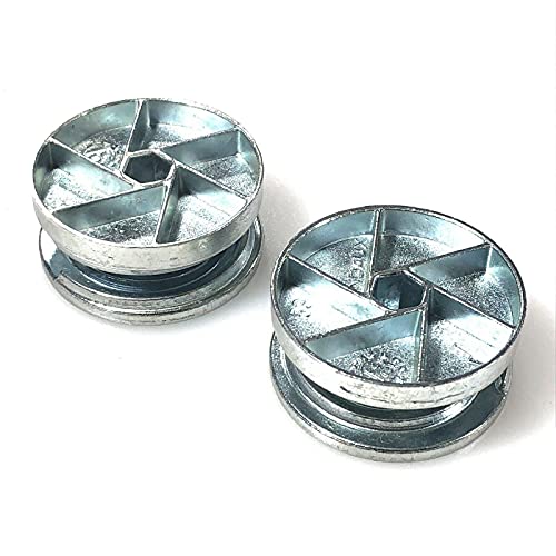 ReplacementScrews Bed Frame Cam Wheel Locks Compatible with IKEA Part 114670 (MALM, SONGESAND, BRIMNES) (Pack of 2) - Image 3