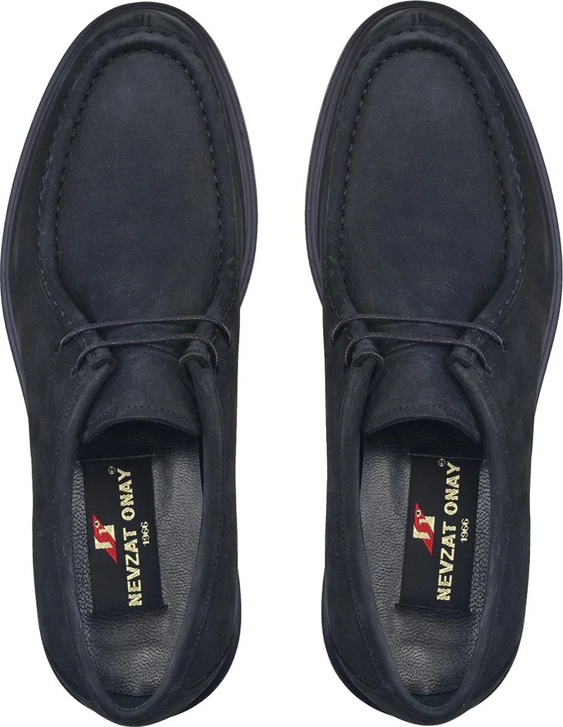 نيفزات اوناي Black Classic Lace-Up Men's Shoes -70354-