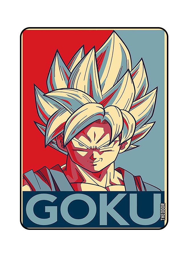 Theodor Protective Flip Case For Apple iPad 10th Gen 10.9 2022 With Trifold Stand Auto Wake Sleep Shockproof Cover Goku - Image 1