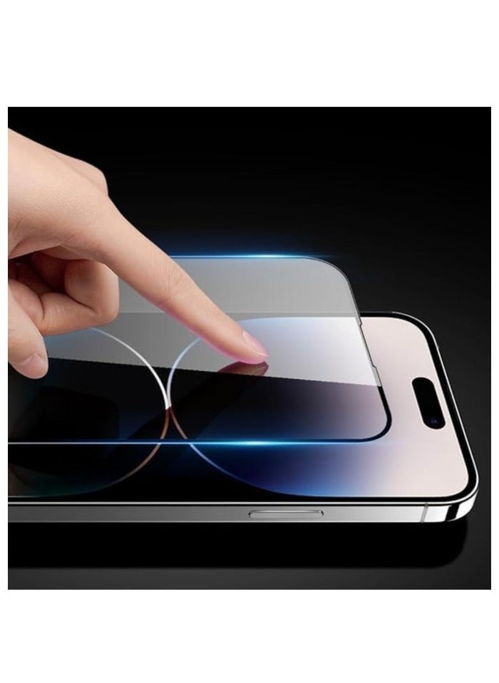 Raxoom Glass for iPhone 15 Pro Max Screen Protector Tempered Glass Full Glue Edge-to-Edge Screen Protector for iPhone 15 Pro Max (2023) (IPHONE 15 PRO MAX) - Image 4