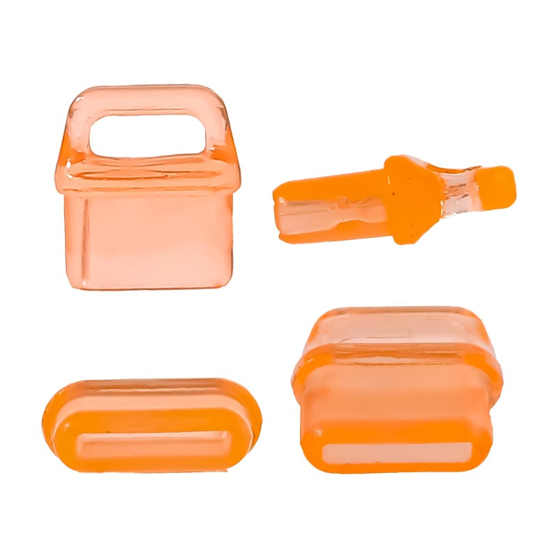 Qianyu 30 Pcs USB C Dust Plug Colorful Type C Charging Port Anti Dust Cover Plastic Plugs Cover Protector with Hanging Hole Compatible with All Type-C Devices Laptops Tablets Smart Phones - Image 3