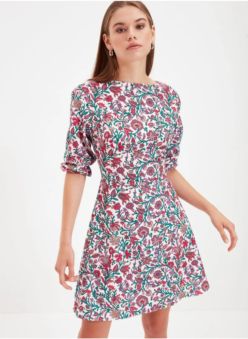trendyol Floral Print Dress