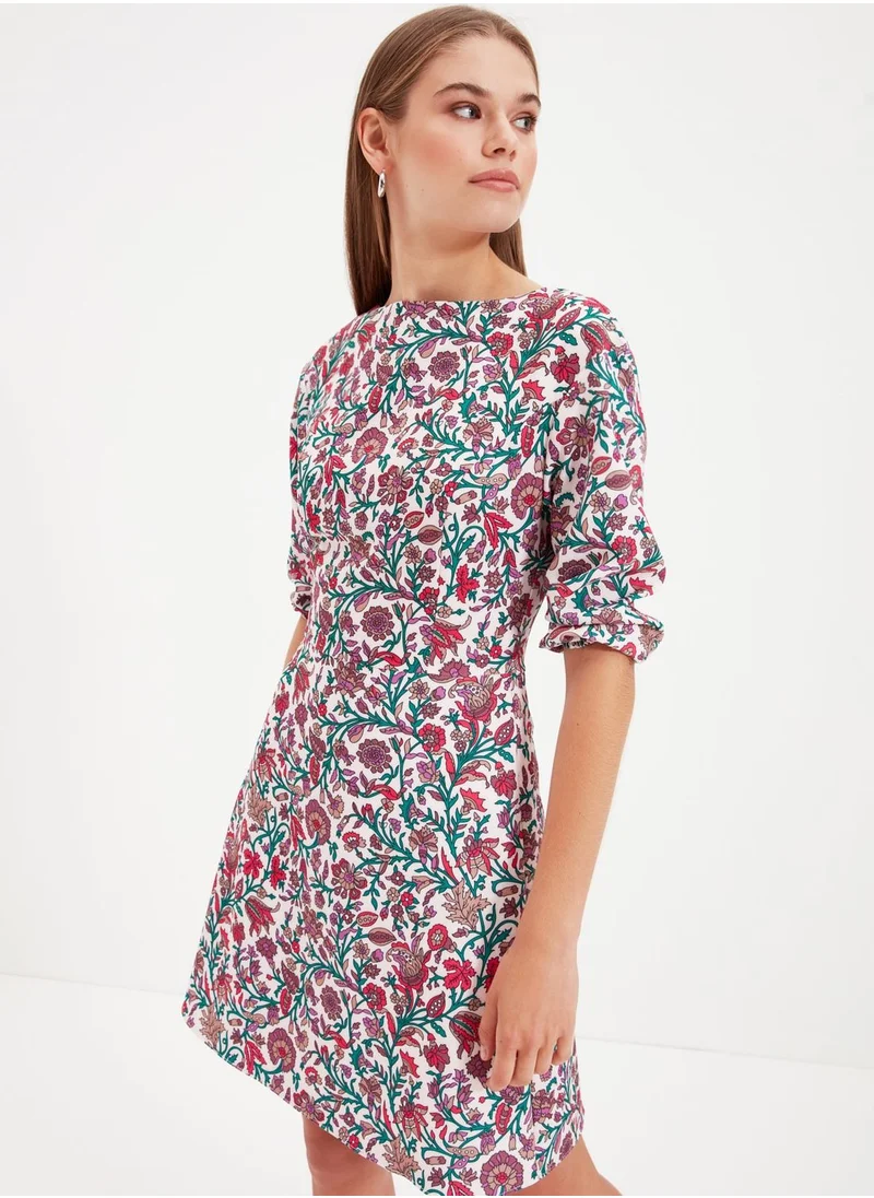 trendyol Floral Print Dress