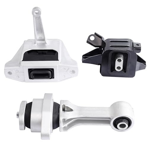 loongrie Engine Motor and Transmission Mount Kit Compatible with 2017-2020 Hyundai Elantra 1.4T1.6T 2.0L & 2018-2020 Hyundai Elantra GT 1.6T 2.0L OE A71210 21810F2000 A71207 21830F2100 A71100 21950F2000 3PCS - Image 1