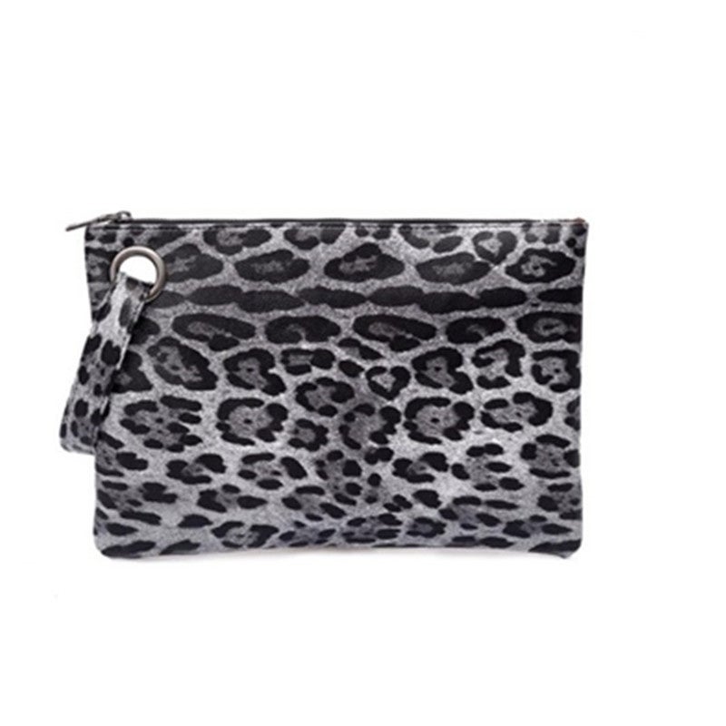 Spot Leopard Print Clutch Women'S Change Purse Fashion Women'S Dinner Clutch Envelope Bag - Image 4