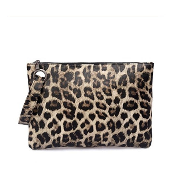 Spot Leopard Print Clutch Women'S Change Purse Fashion Women'S Dinner Clutch Envelope Bag - Image 3