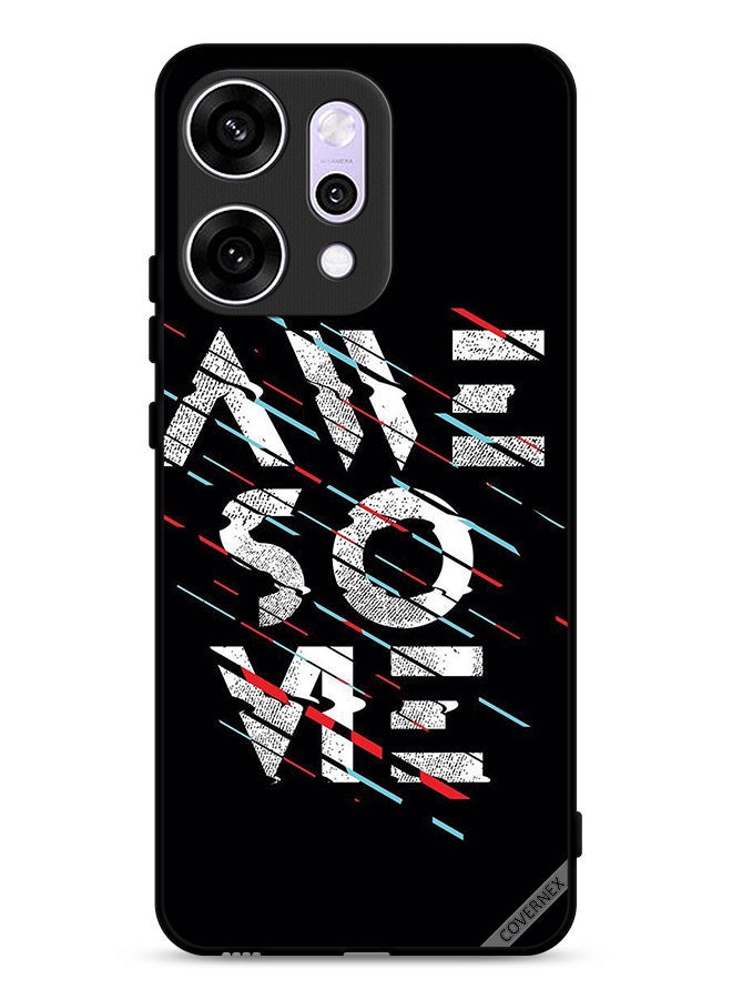 Covernex Oppo Reno14 Pro Protective Case Cover Calligraphy Word Awesome - Image 1