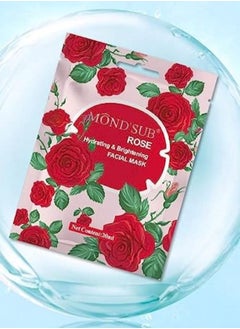 Mond'sub Rose Hydrating & Brightening Facial Mask  - Image 1
