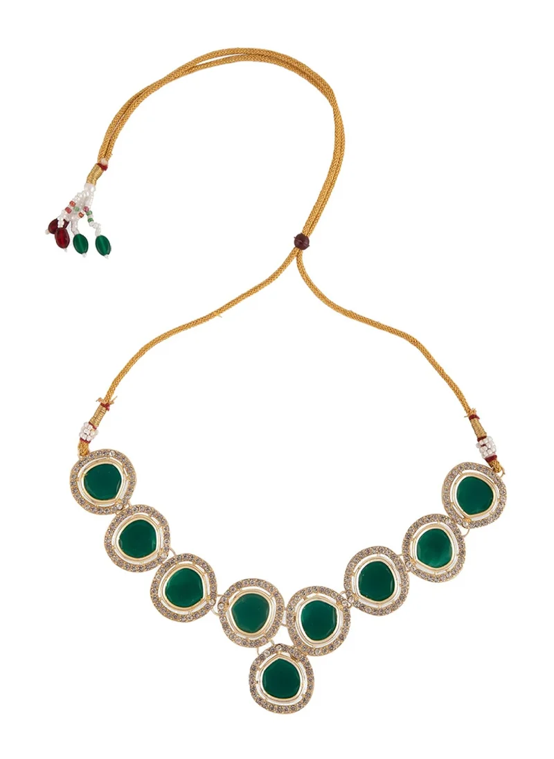 برياسي AD Studded Jewellery Set