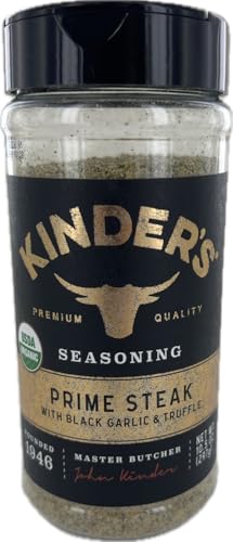 Kinder's Prime Steak with Black Garlic & Truffle Seasoning (10.5 Ounce) - Image 1
