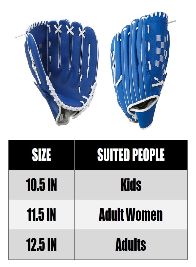 10.5/11.5/12.5 Inch Outdoor Sport Baseball Glove for Kids Youth Adults Left Hand Baseball Practice Glove - Image 5