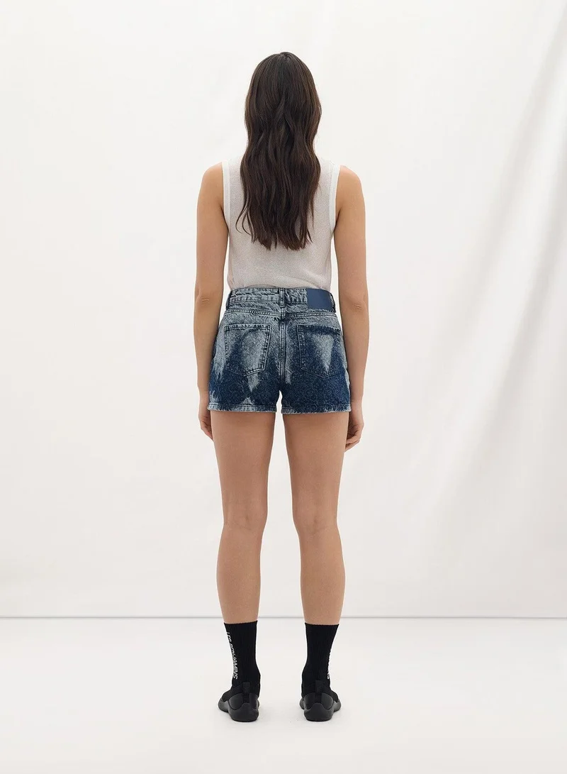 LES BENJAMINS  DENIM SHORT 003 for Women | Best Price UAE