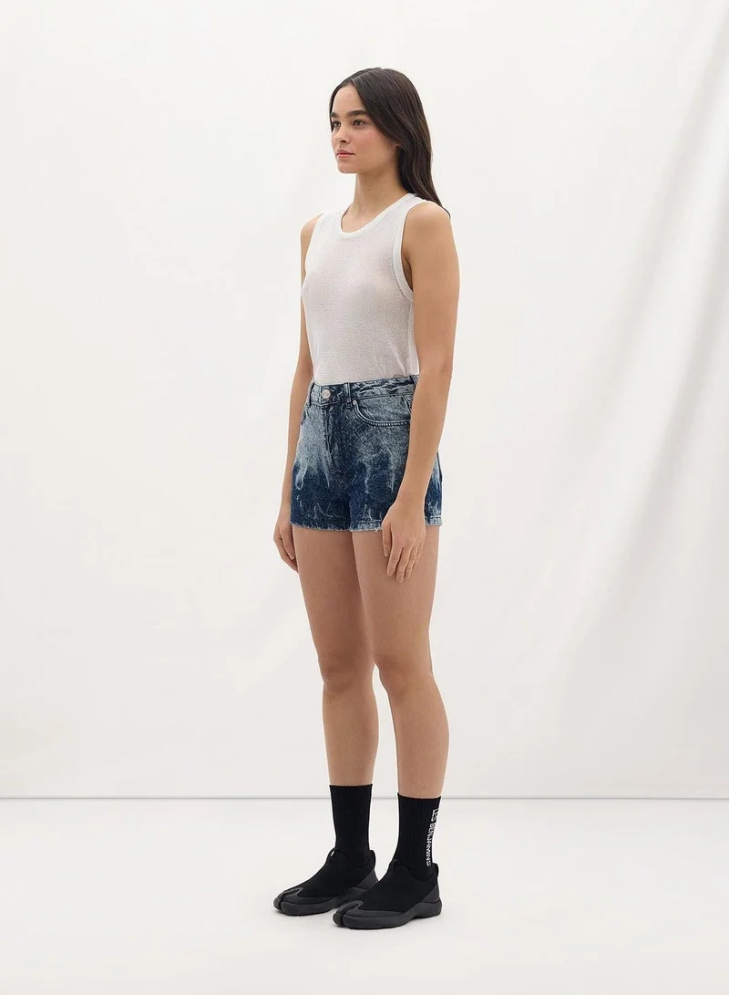 LES BENJAMINS  DENIM SHORT 003 for Women | Best Price UAE