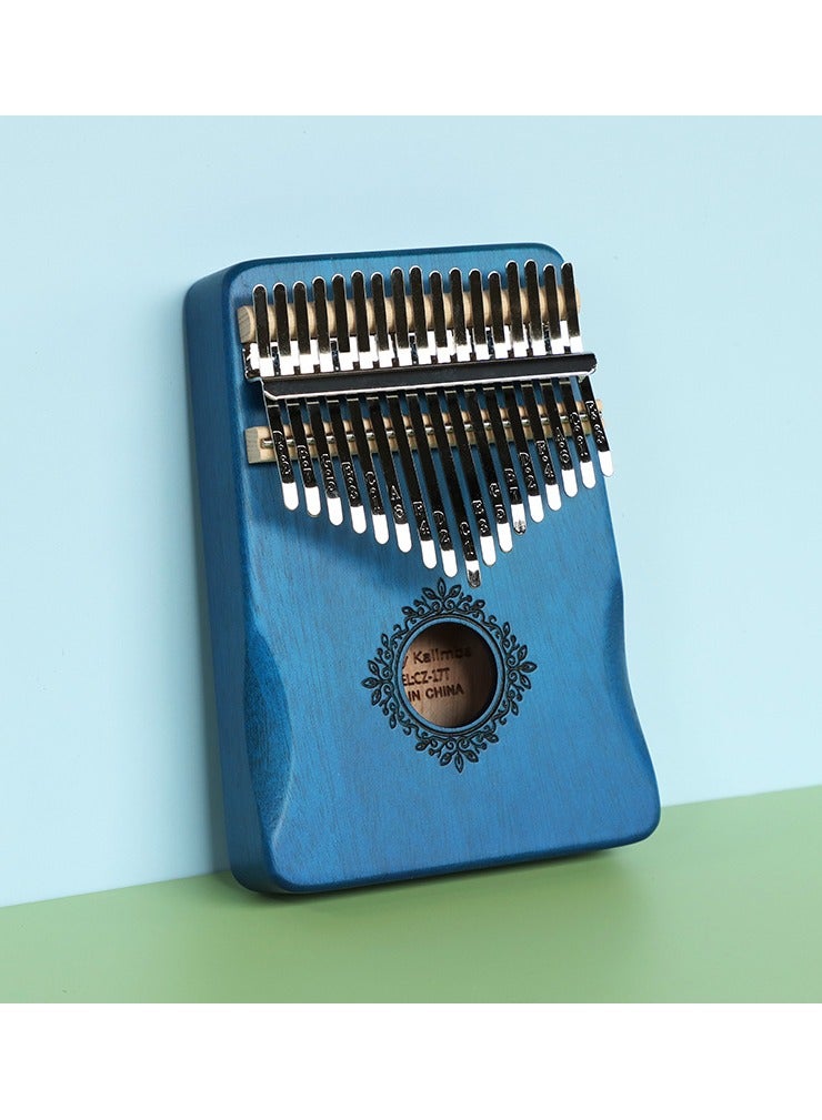 17-Key Kalimba Portable Thumb Piano With Carry Bag Stickers