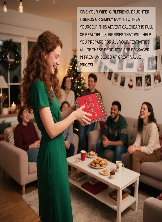 Hitrees Birthday Gifts for Women, Mom, Sister,Advent Calendar with 9 Boxs Gift for Christmas,Relaxing Spa Gift for Women Teachers Daughter Self Care Gift - Image 3