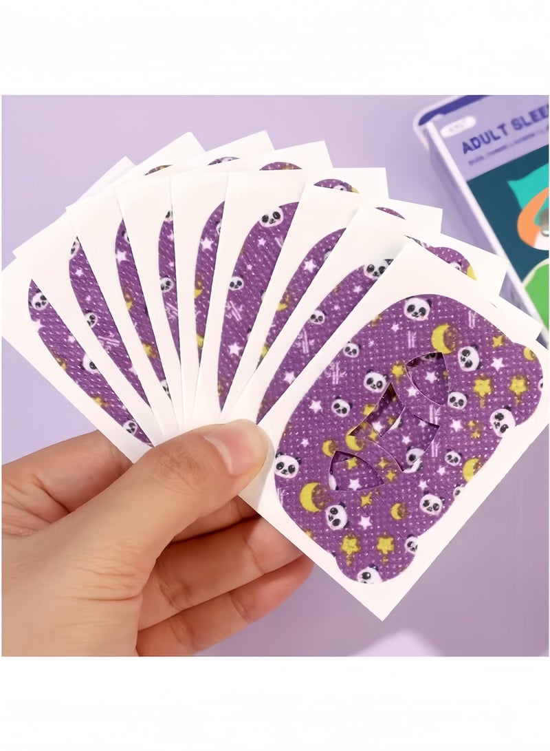 Sleep Strips for Kids Mouth Breathing Child Anti Snoring Sleeping Mouth Strips Kids Mouth Tape for Sleeping Gentle Mouth Closure Support Adenoid Face Prevention Non Woven Fabric 30 Pcs - Image 3
