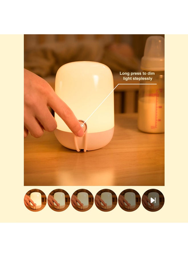 إسكدنيا مصباح إضاءة ليلي LED قابل للشحن أصفر - Image 3