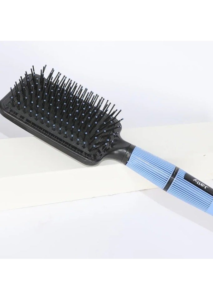 Multicolor Rectangular Plastic Hair Brush - Image 4